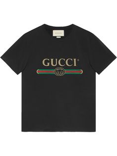 Gucci футболка с логотипом бренда