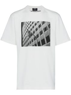 Calvin Klein 205W39nyc футболка с принтом X andy warhol foundation building