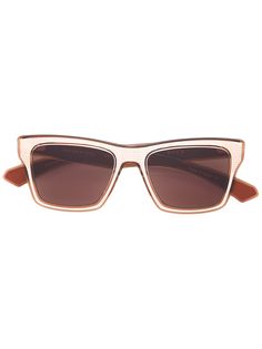 Dita Eyewear brown lens square sunglasses