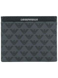Emporio Armani визитница с логотипом