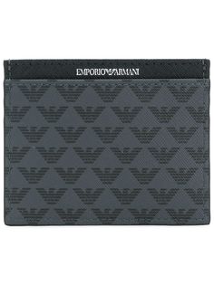 Emporio Armani визитница с логотипом