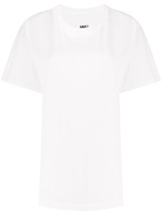 Mm6 Maison Margiela футболка Fluo
