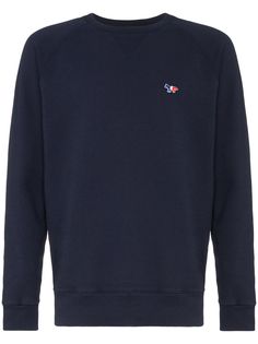 Maison Kitsuné толстовка с нашивкой-лисой