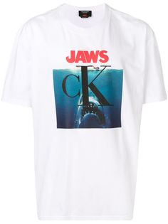 Calvin Klein 205W39nyc футболка Jaws с принтом логотипа