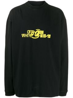 Off-White худи с логотипом
