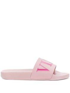 Valentino шлепанцы Valentino Garavani с логотипом VLTN