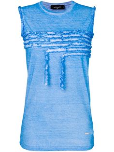 Dsquared2 топ с оборками