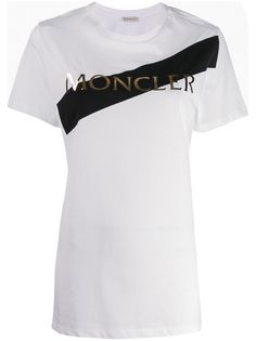 Moncler футболка с логотипом