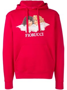 Fiorucci толстовка с капюшоном и нашивкой-логотипом