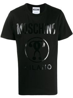 Moschino футболка с логотипом