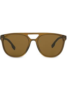 Burberry солнцезащитные очки Navigator