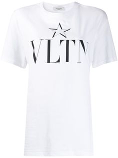 Valentino футболка с принтом VLTNSTAR