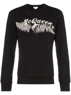 Alexander McQueen embroidered-logo sweatshirt
