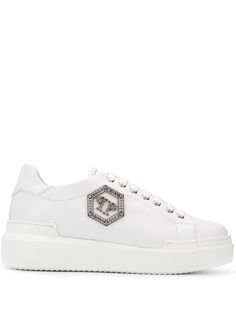 Philipp Plein кроссовки с кристаллами