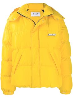 MSGM zipped padded jacket