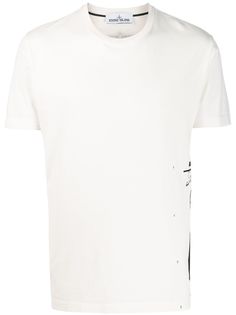 Stone Island футболка с логотипом