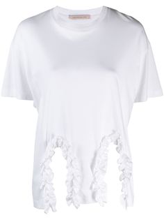 Christopher Kane футболка с оборками