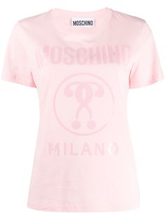 Moschino футболка с логотипом