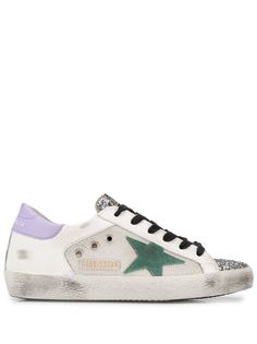 Golden Goose кроссовки с эффектом потертости