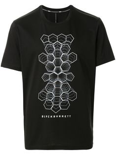 Blackbarrett футболка с графичным принтом