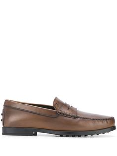 Tods лоферы на резиновой подошве Tod`S