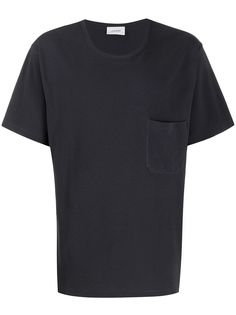 Lemaire футболка оверсайз с накладными карманами