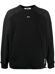 MSGM толстовка с рукавами реглан