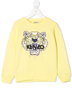 Kenzo Kids толстовка с вышитым логотипом