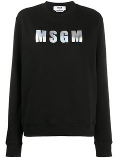 MSGM толстовка с нашивкой-логотипом