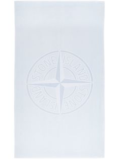 Stone Island пляжное полотенце с логотипом