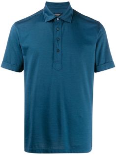 Ermenegildo Zegna рубашка-поло с короткими рукавами