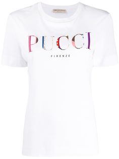 Emilio Pucci футболка с логотипом