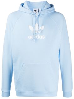 adidas худи с нашивкой-логотипом