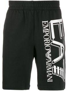 Ea7 Emporio Armani спортивные шорты с логотипом