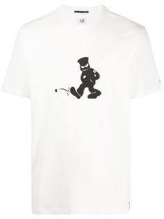 C.P. Company футболка с графичным принтом