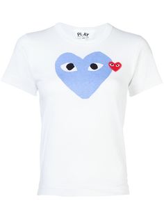Comme Des Garçons Play футболка с сердцем
