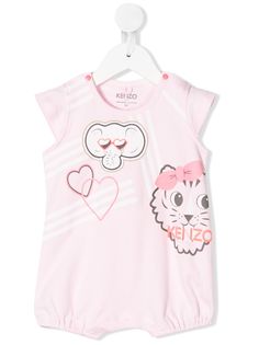 Kenzo Kids ромпер с логотипом