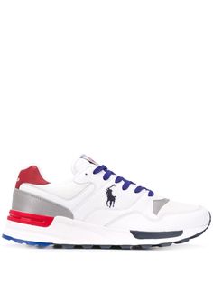Polo Ralph Lauren кроссовки с контрастной шнуровкой