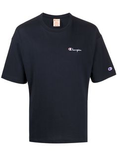 Champion футболка с круглым вырезом и вышитым логотипом