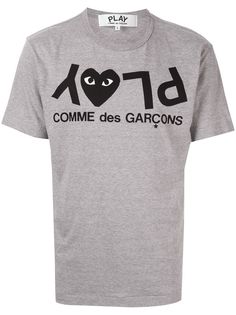 Comme Des Garçons Play футболка с логотипом