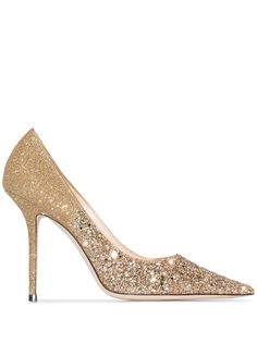 Jimmy Choo туфли-лодочки Love 100 c блестками