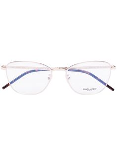 Saint Laurent Eyewear очки в круглой оправе