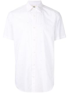 Kent & Curwen классическая рубашка с короткими рукавами