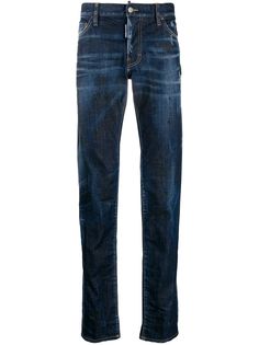 Dsquared2 джинсы кроя слим с эффектом потертости