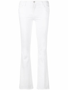 J Brand расклешенные брюки низкой посадки