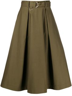 MSGM юбка А-силуэта со складками