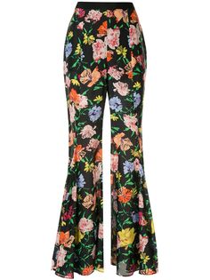 Alice McCall расклешенные брюки Picasso с цветочным принтом