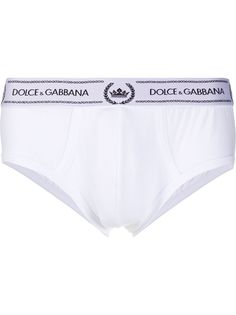 Dolce & Gabbana Underwear трусы-брифы с логотипом