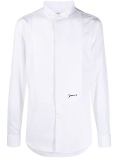 Givenchy рубашка с вышитым логотипом