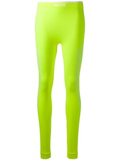MSGM легинсы с логотипом на поясе